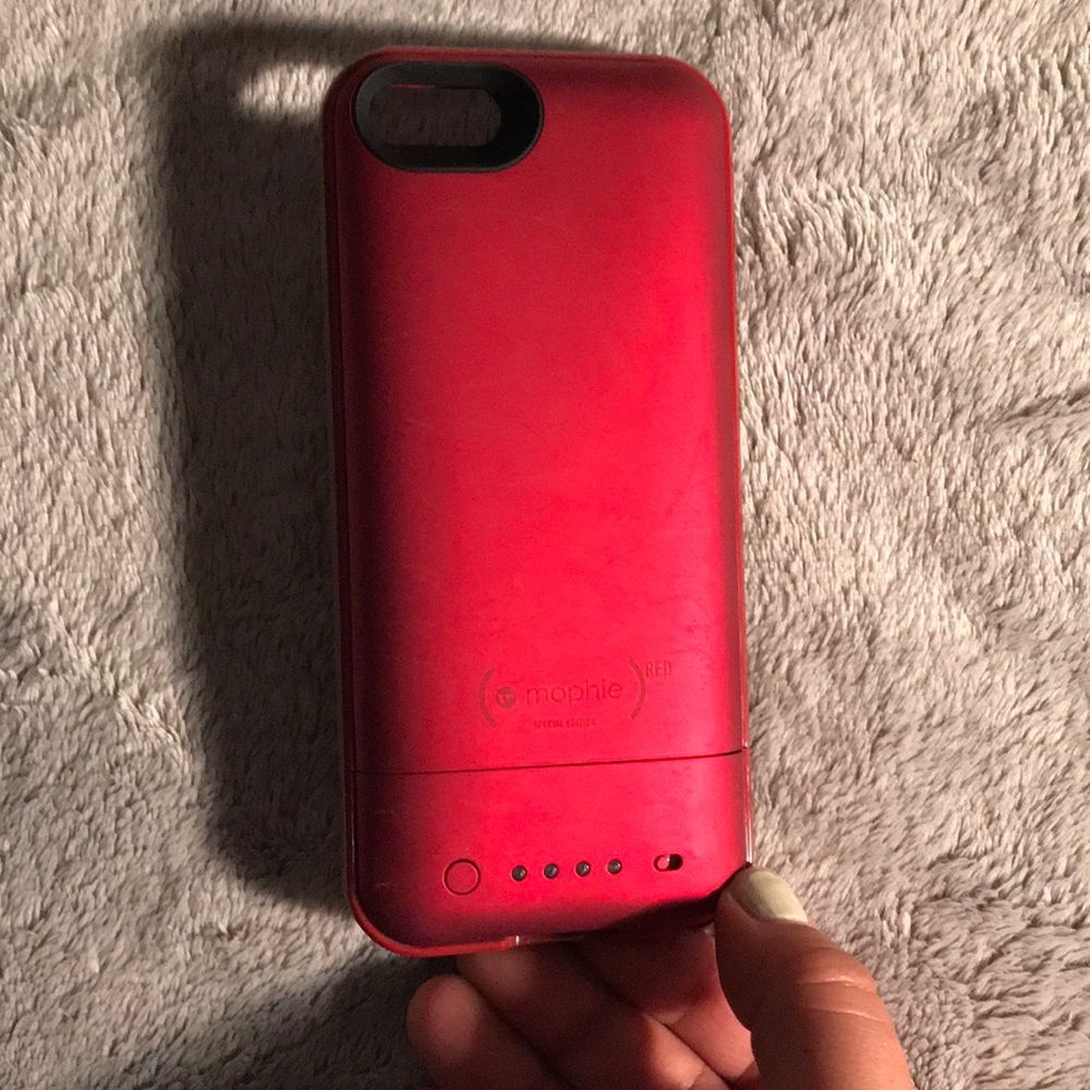 Mophie phone case product red